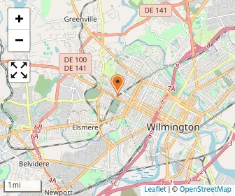Map of Harvest Christain Academy, Wilmington