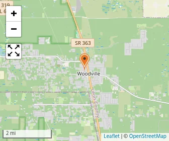 Map of Devereux School Tallahassee