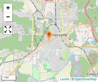 Map of Trinity School Of Cartersville