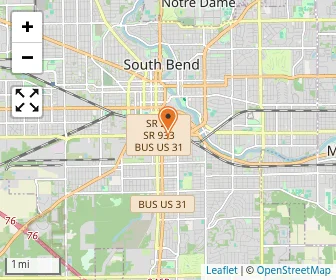 Map of Center Academy Of St. Joe Probate Court