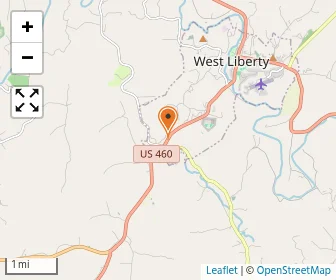 Map of Morgan County Christian Academy