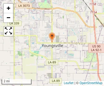 Map of Youngsville Christian School