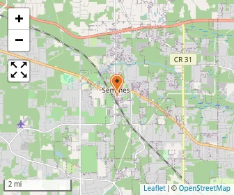 Map of Semmes 1st Baptist Preschool