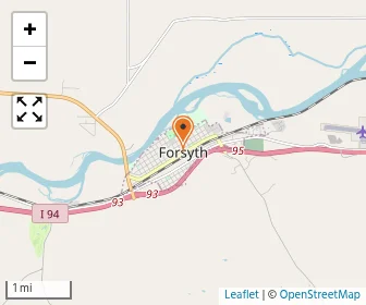 Map of Cottonwood School