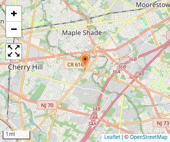 Map of Bancroft School Mount Laurel