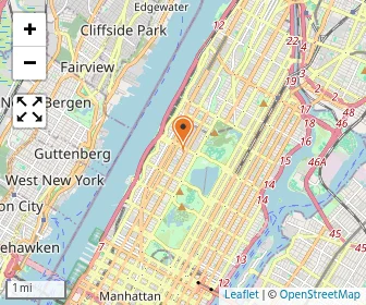 Map of Manhattan Children's Center (the)