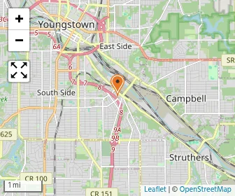 Map of Islamic Academy Of Youngstown