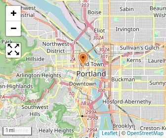 Map of New Avenues For Youth