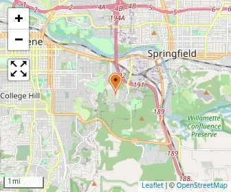 Map of Northwest Youth Corps Outdoor School