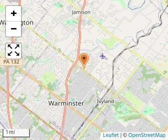 Map of Ivyland New Church Montessori School