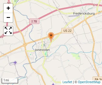 Map of Jonestown Mennonite School