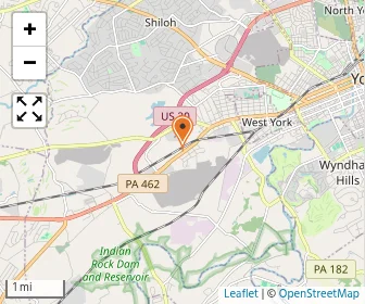 Map of Nhs Human Services York School