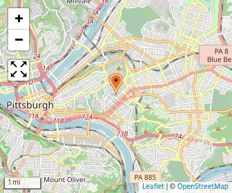 Map of Western Psych Institute & Clinic