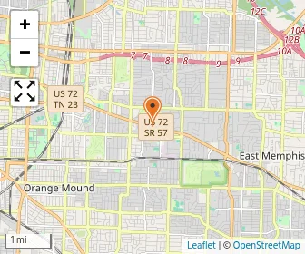 Map of Univ Of Memphis Lipman Early Childhood School