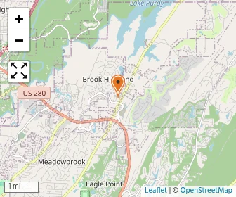 Map of The Church At Brookhills Early