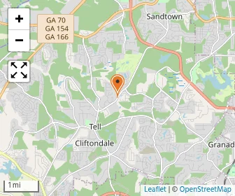 Map of Creative Beginnings Preschool Academy