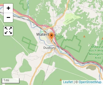Map of Hunger Mountain Children's Center