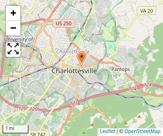 Map of Charlottesville Day School