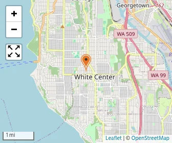 Map of The Community Of West Seattle