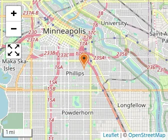 Map of Nawayee Center School