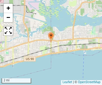 Map of Gulf Oaks Therapeutic Day School