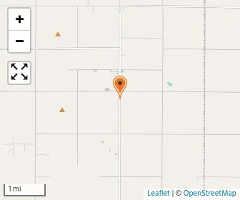 Map of North Hendren Amish School