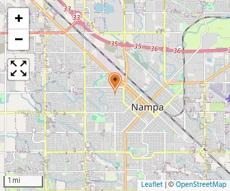 Map of Nampa Montessori