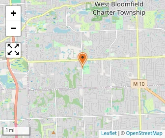 Map of Congregation B'nai Moshe School