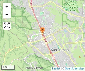 Map of The Child Day School - San Ramon