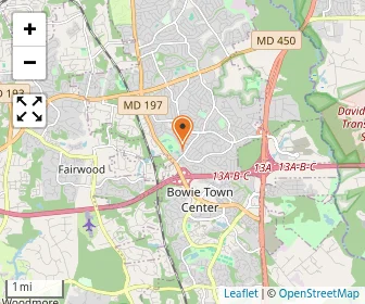 Map of Bowie Christian School
