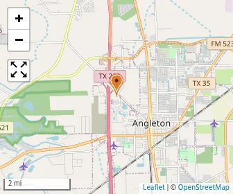 Map of Angleton Christian School