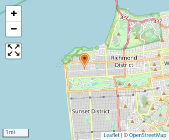 Map of St. Thomas The Apostle Continuation School