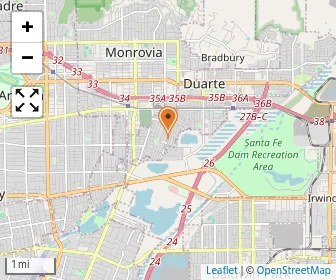 Map of Berean Baptist Academy
