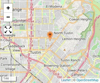 Map of Blind Children's Learning Center