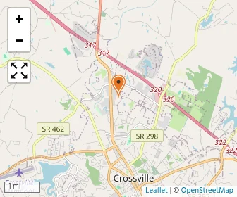 Map of Cumberland Mountain School