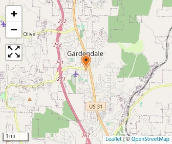 Map of Gfbc Education Programs/day School