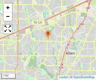 Map of Heritage Montessori Academy Of Allen