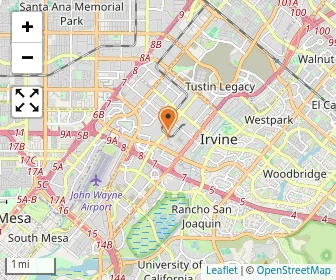 Map of Irvine Montessori School