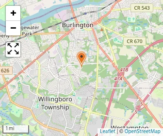 Map of Islamic Academy Of Burlington County