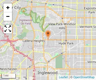Map of Ivie League Christian Preschool W Slauson
