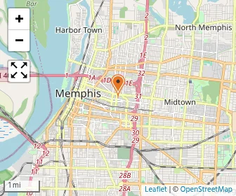 Map of Le Bonheur Children's Med Center Hospital School