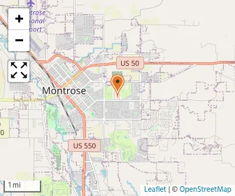 Map of Montrose Chirstian Childhood Center