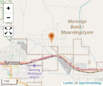 Map of Morongo School