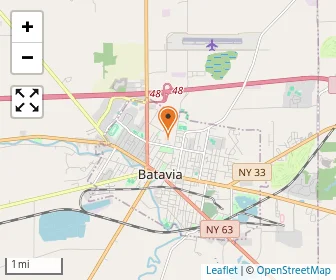 Map of New York State School For The Blind
