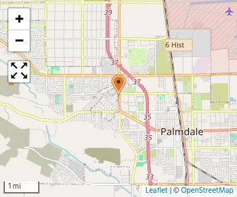 Map of Palmdale United Methodist Preschool-kindergarten