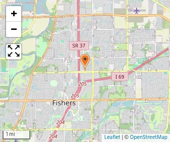 Map of Primrose School Of West Fishers