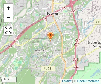 Map of Riverchase United Methodist Day School