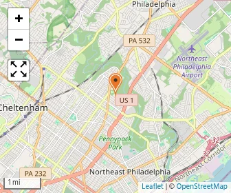 Map of Samuel Paley Early Learning
