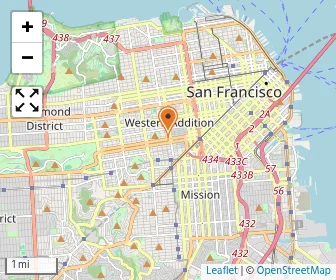Map of San Francisco Schoolhouse