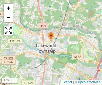 Map of Satmar Cheder/united Talmudical Academy